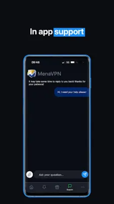MenaVPN android App screenshot 1