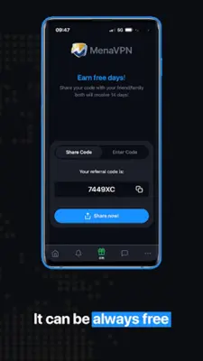 MenaVPN android App screenshot 2